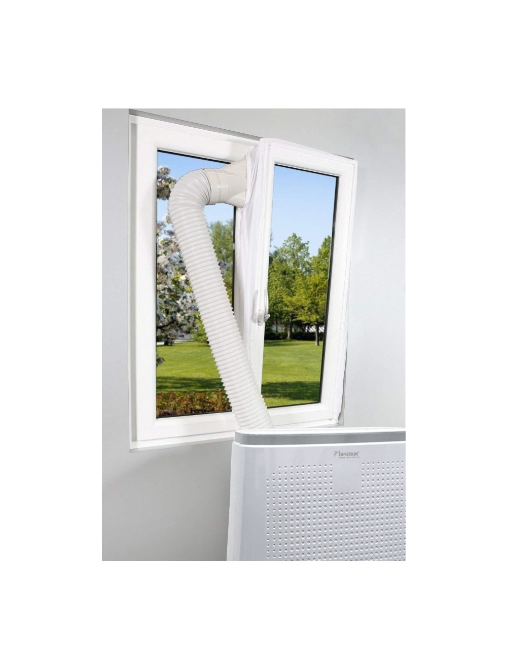 deslizador de placa de sellado de ventana sello de ventana ajustable con kit de adaptador de ventana para aire acondicionado portátil Acondicionador de aire para kit de deslizamiento de ventana 