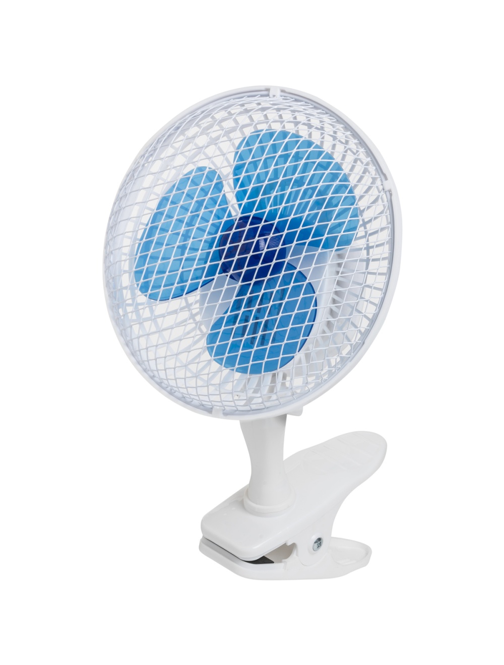 Clip on desk outlet fan