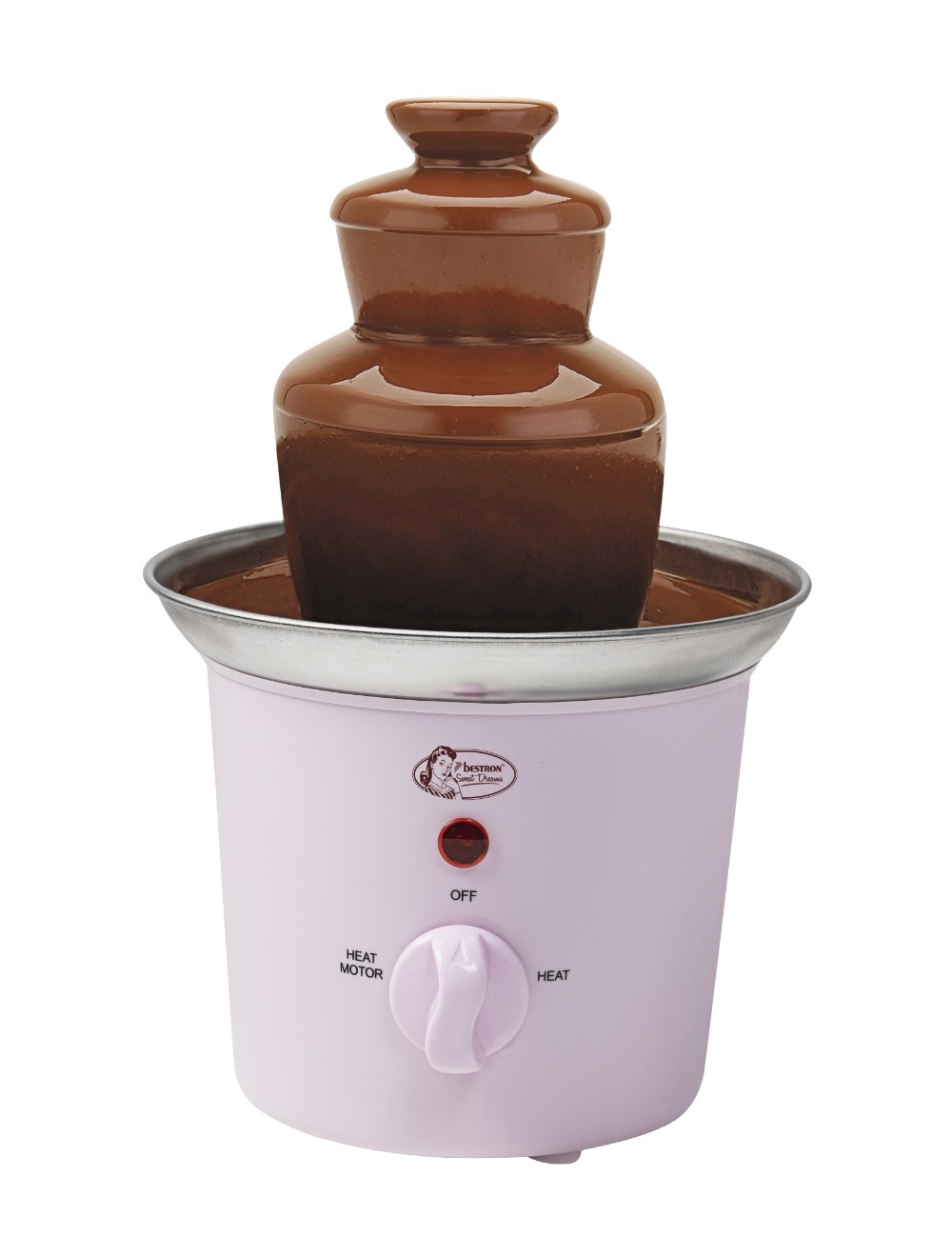 Fontaine de Chocolat à 5 Niveaux Commerciale 0~110℃, Capacité de 3