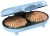 ADWM1000BBS Double gaufrier pour gaufres en forme de coeur