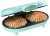 ADWM1000MBS Double heart-waffle maker