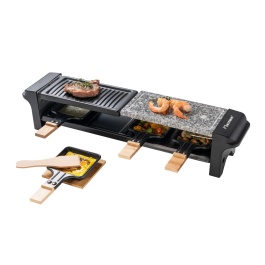 ARG200BW natural Raclette stone with plate grill grill and